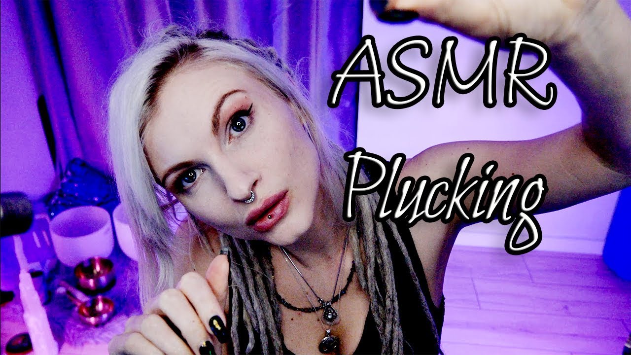 Plucking away anxiety ASMR , calming