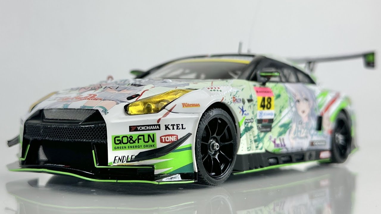 How to Build a 2024 NILZZ Racing Nissan GT-R R35 race car in miniature [FULL BUILD]