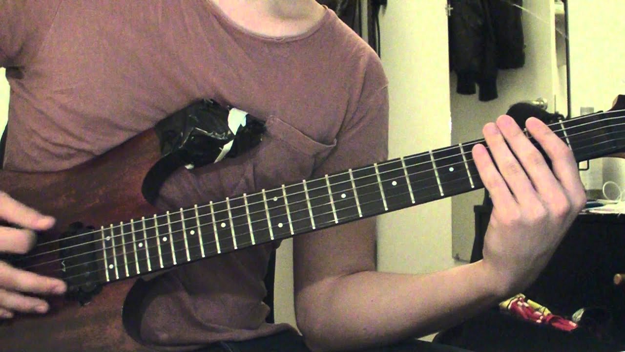 Asking Alexnadria - A Lesson Never Learned Guitar Cover (Cameron Liddell)