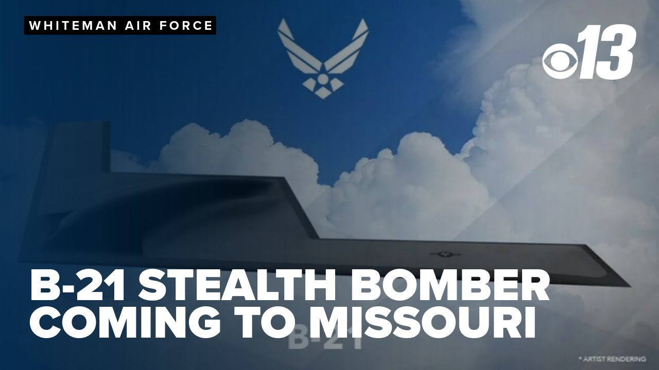 The new B-21 Stealth Bomber is coming to Whiteman Air Force Base in Missouri