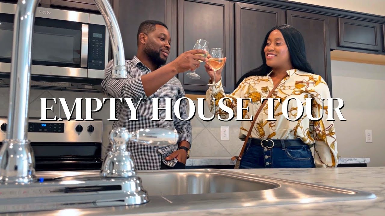 New Construction Empty House Tour Dallas Texas Vlog | Closing Day Vlog