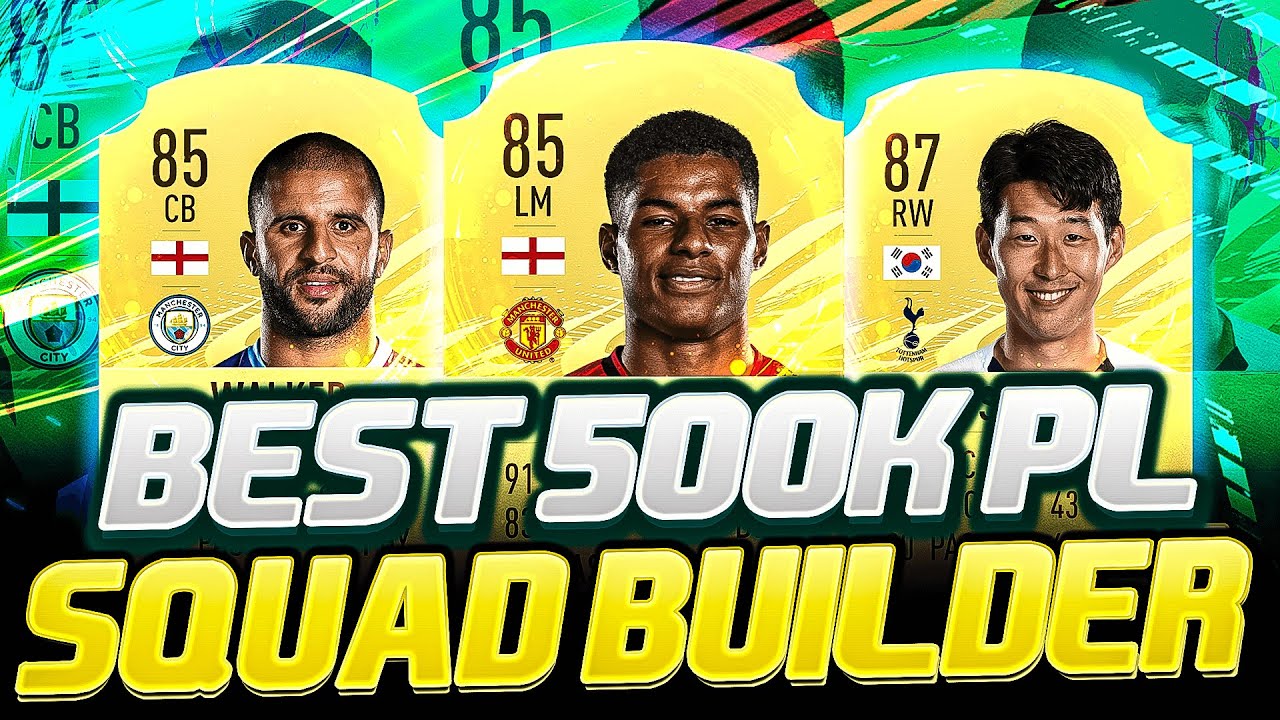 FIFA 21 | THE BEST META 500K PREMIER LEAGUE SQUAD BUILDER - FIFA 21 ULTIMATE TEAM