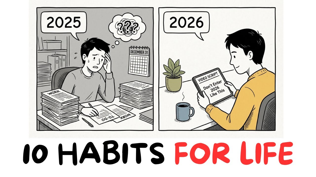 How to Change Your Life 🤞 in 2026 (Without Luck or Motivation)👈