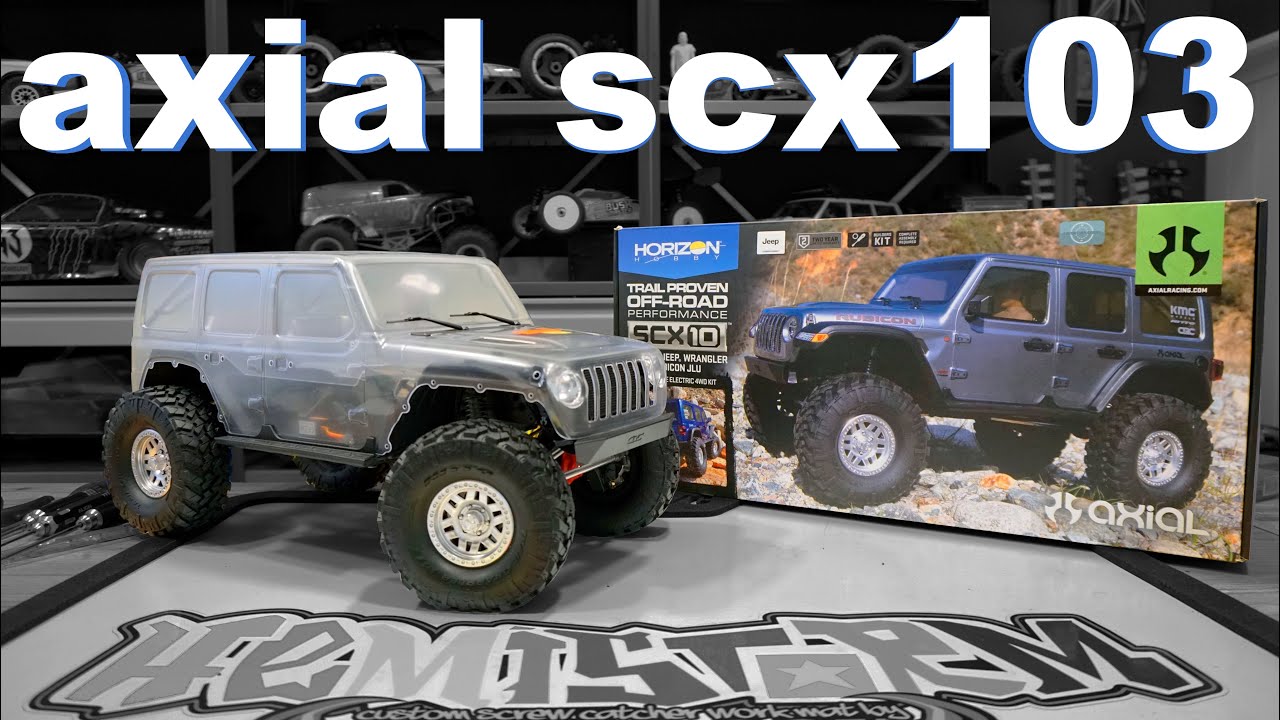 AXIAL's FINEST  -  The SCX103 Jeep JLU Wrangler Kit