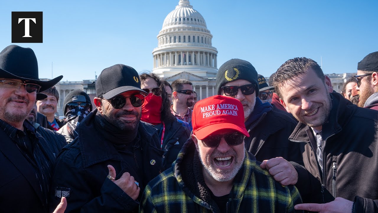 LIVE: Proud Boys March To Capitol On January 6 Anniversary