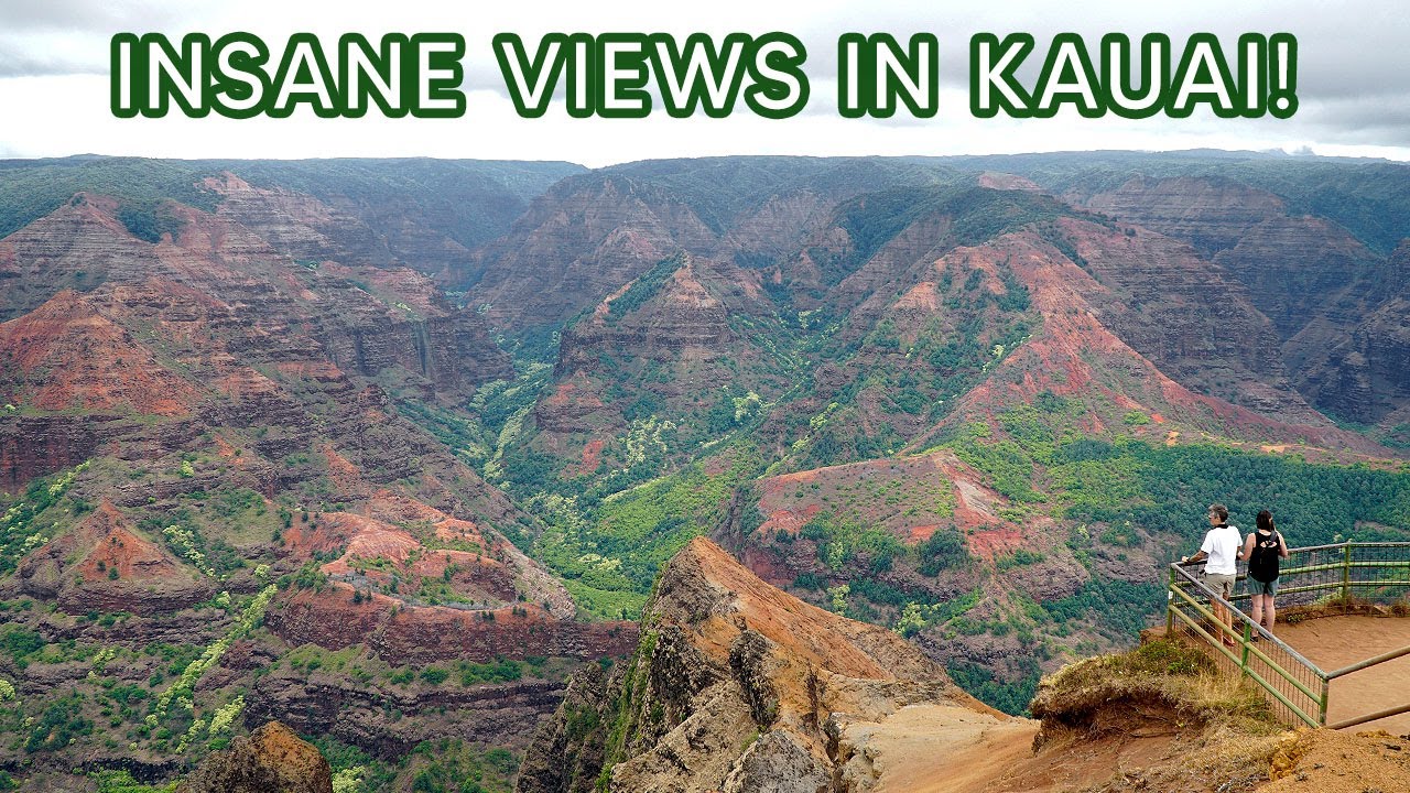 BEST VIEW IN HAWAII!? | Waimea Canyon