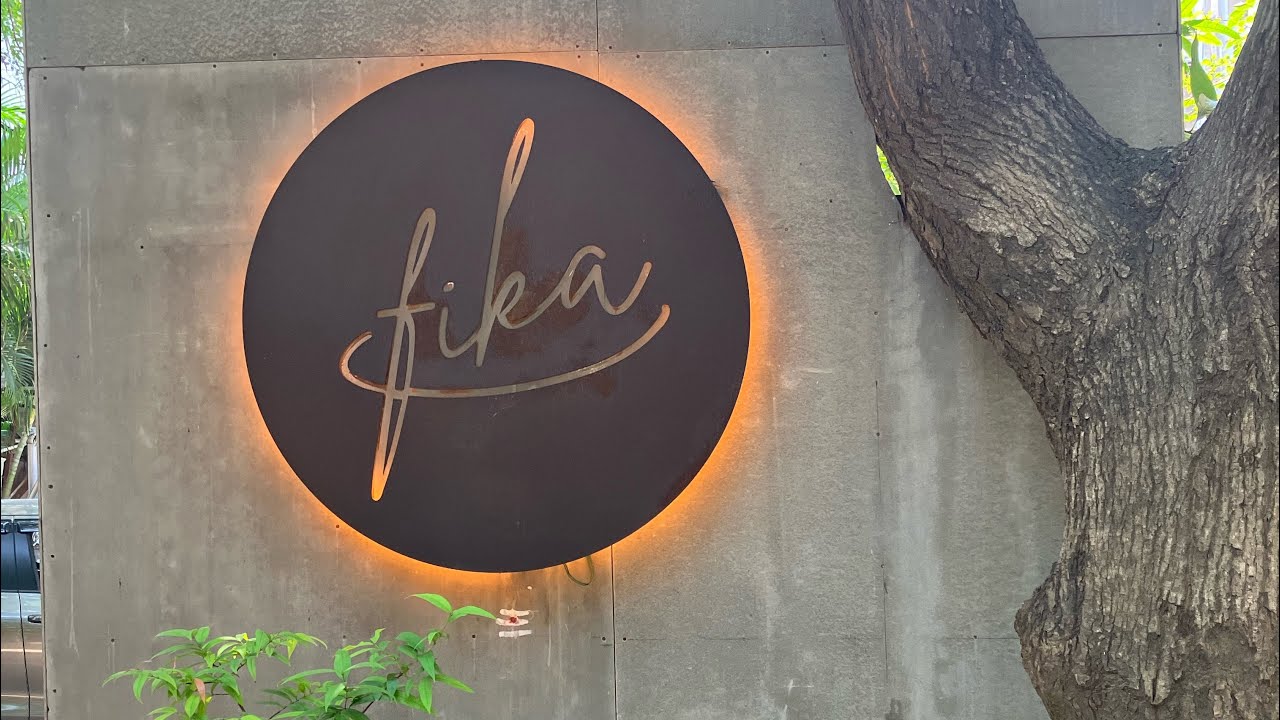 Fika Cafe Adyar  || Most Elite Cafe In Chennai || Picturesque Cafe ||
