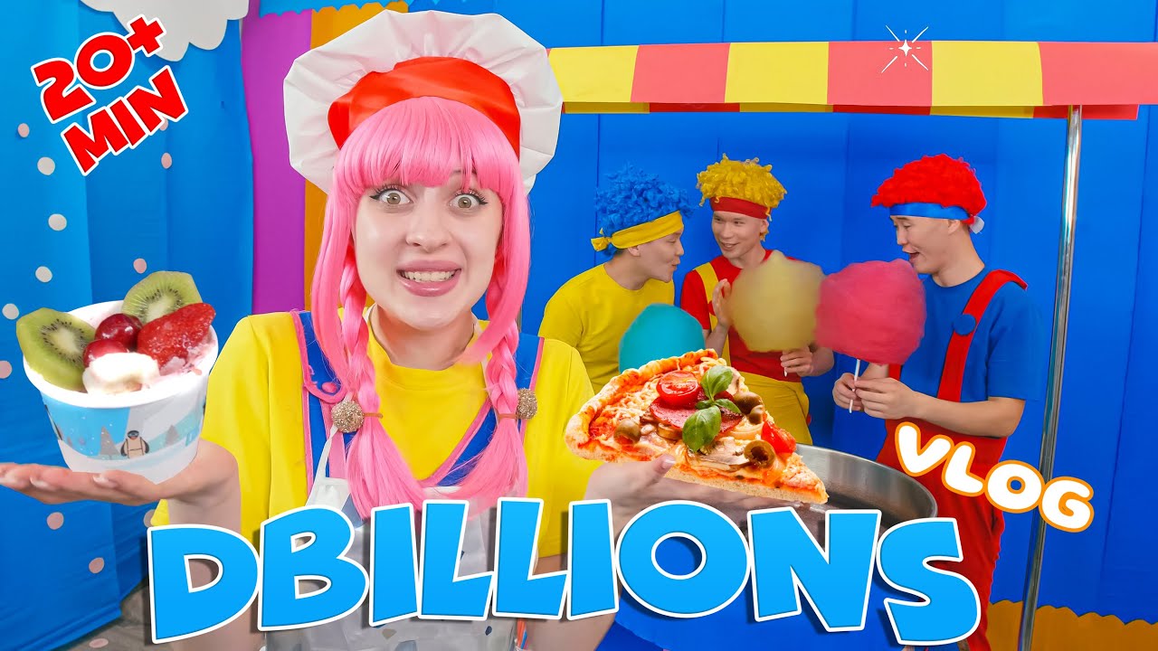 Веселая Кухня Чачи, Чики, Бумбума и Ляли | D Billions Vlog