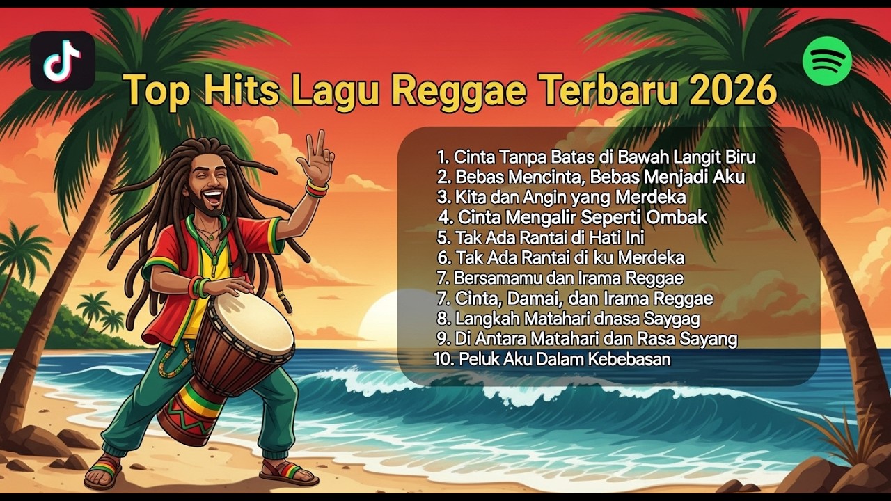 Reggae Full Album 2026 🎵 Top Lagu Spotify Indonesia🔥 Lagu Reggae Terbaik 2026