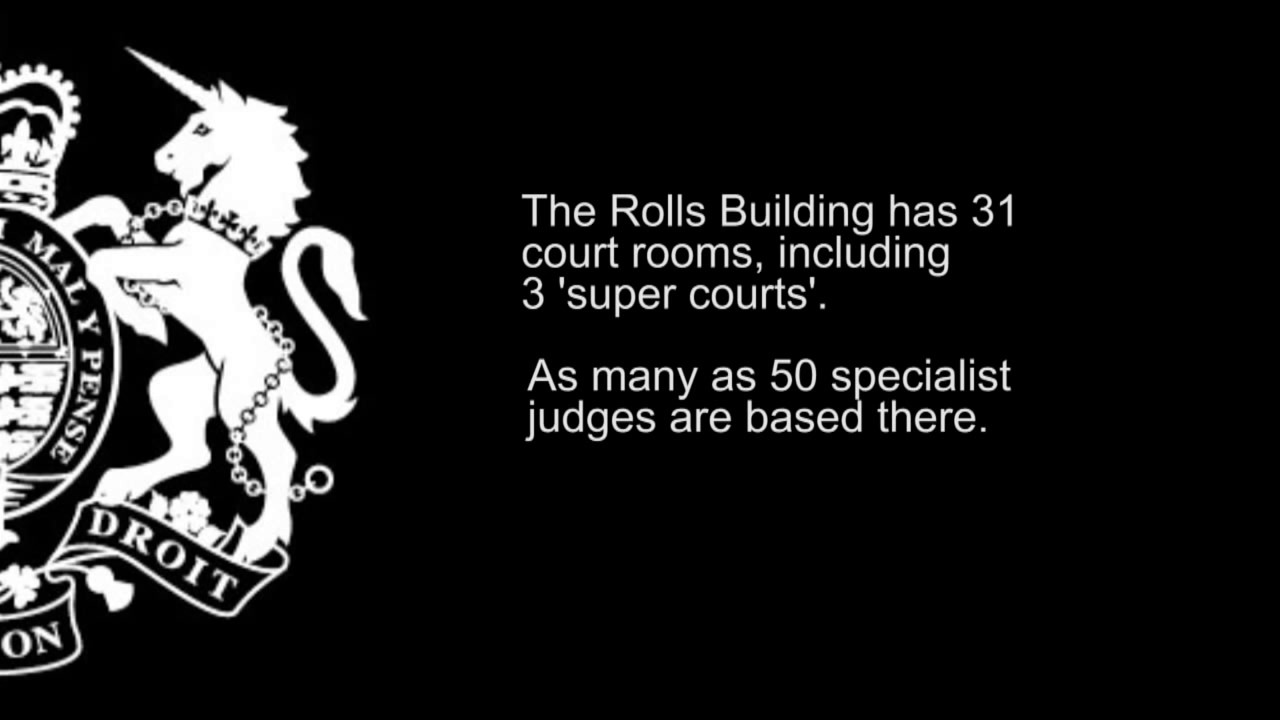 Rolls Building virtual tour, Royal Courts of Justice, London