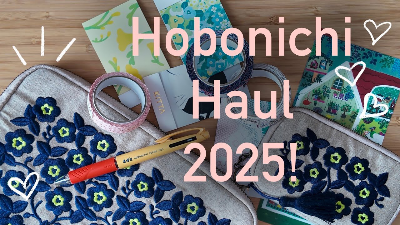 Hobonichi Haul!!