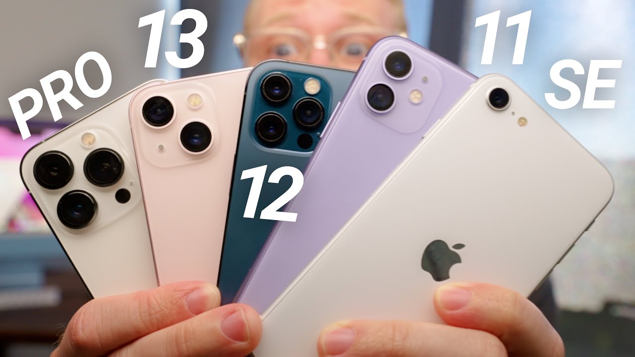 iPhone 13 Camera Test vs iPhone 12, 11 & SE!
