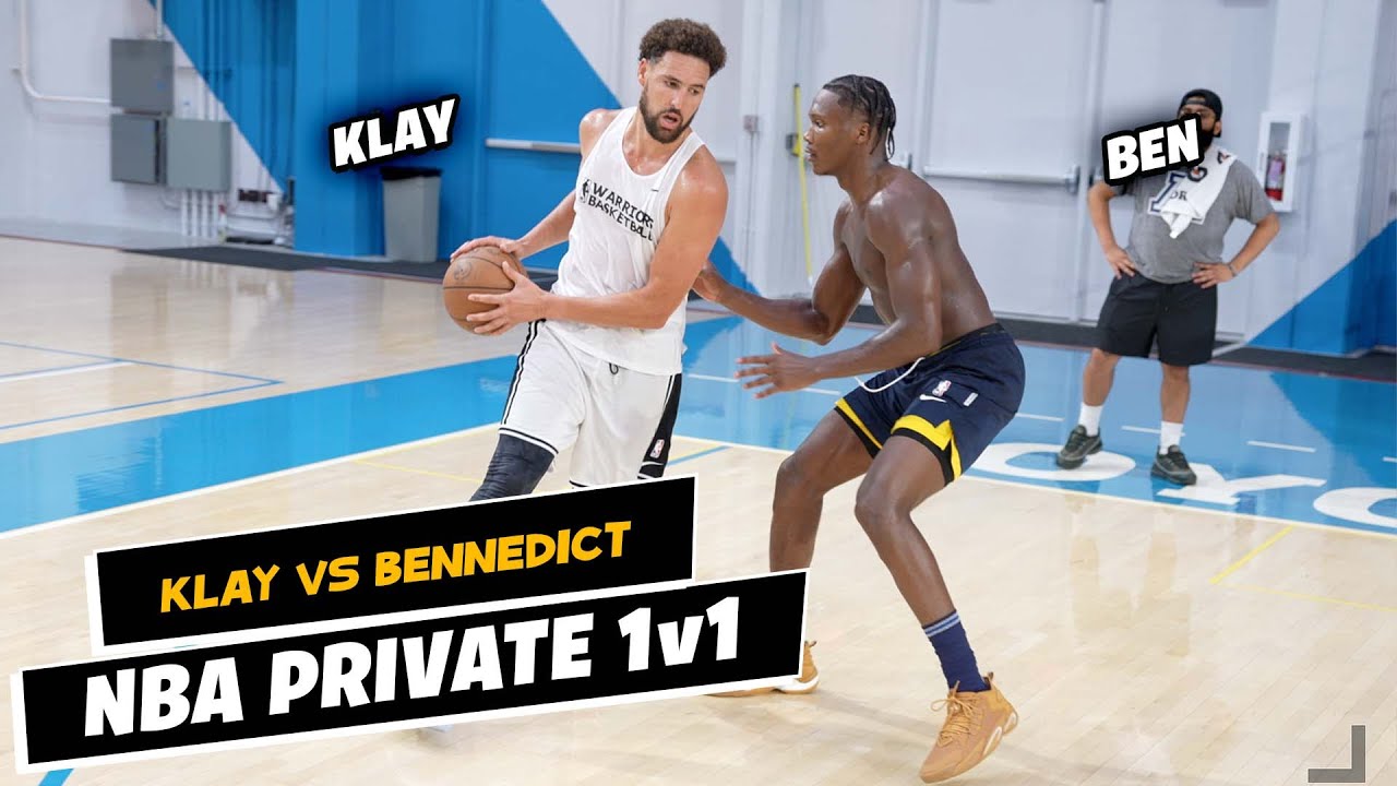 Klay Thompson vs Bennedict Mathurin NBA 1v1 🔥