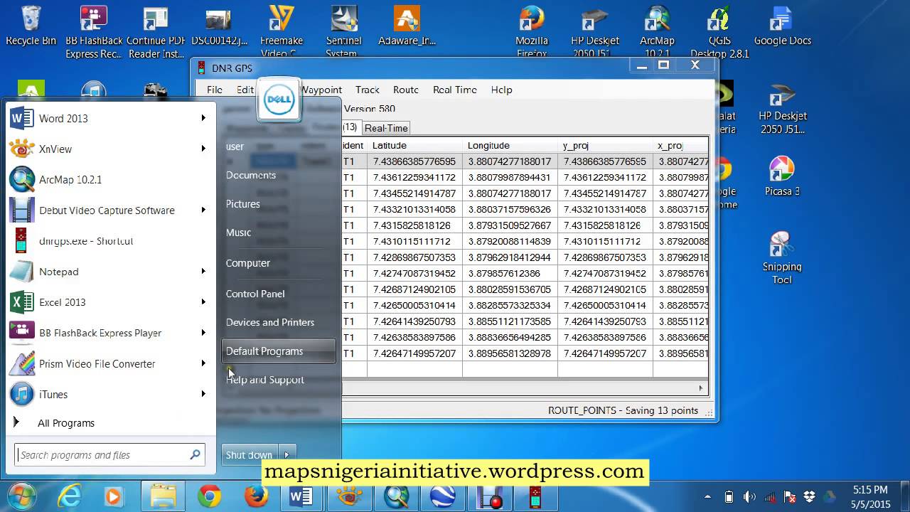 Uploading points, lines and polygons from arcmap to a GPS receiver