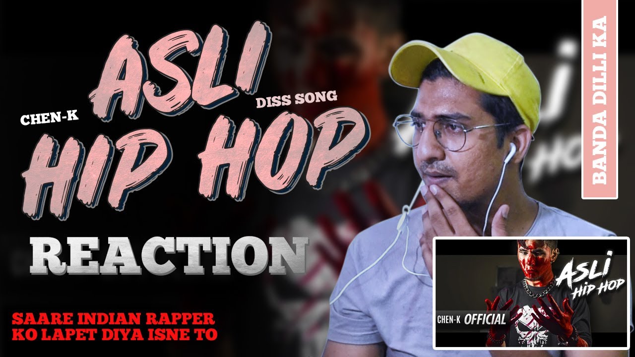 Indian Reaction CHEN-K - Asli Hip Hop | Asli Hip Hop CHEN-K Reaction | Urdu Rap | Diss Song