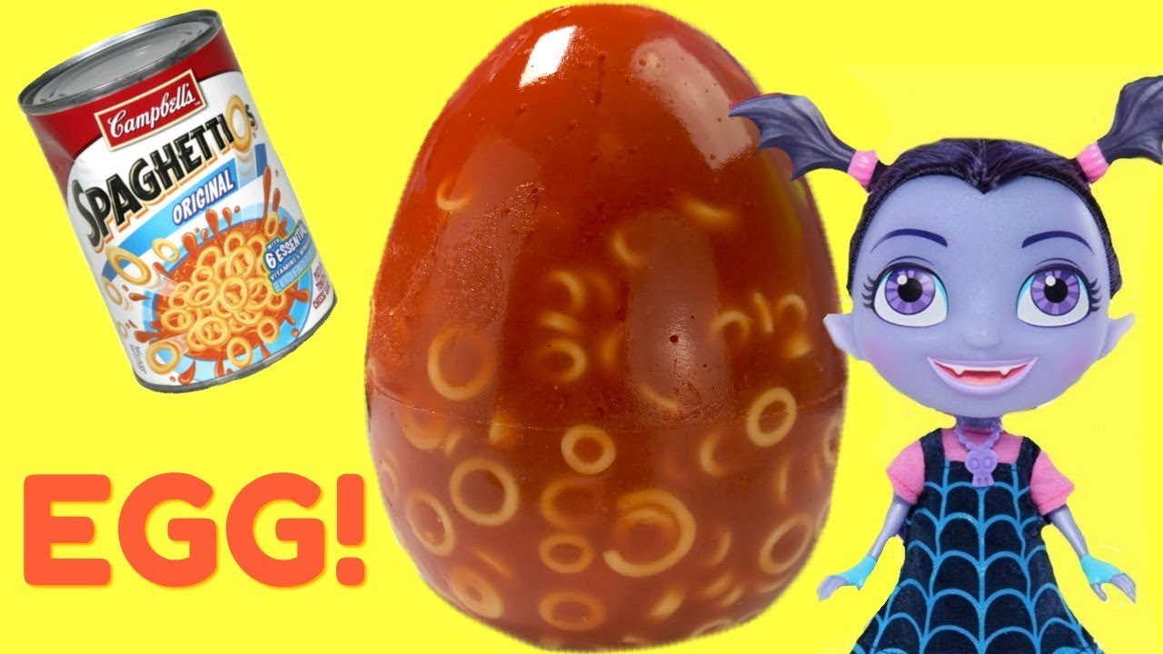 Fizzy Makes a DIY Spaghetti-o Jello Egg