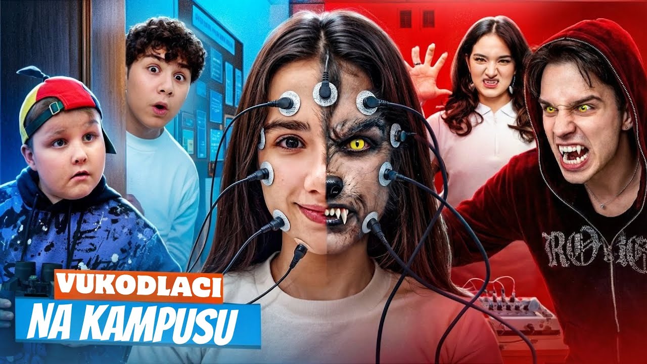ВУКОДЛАЦИ НА КАМПУСУ! 😲 Истина о школском кампу 🤯 Да ли Amina нешто крије? KiKiDo Campus Serbian