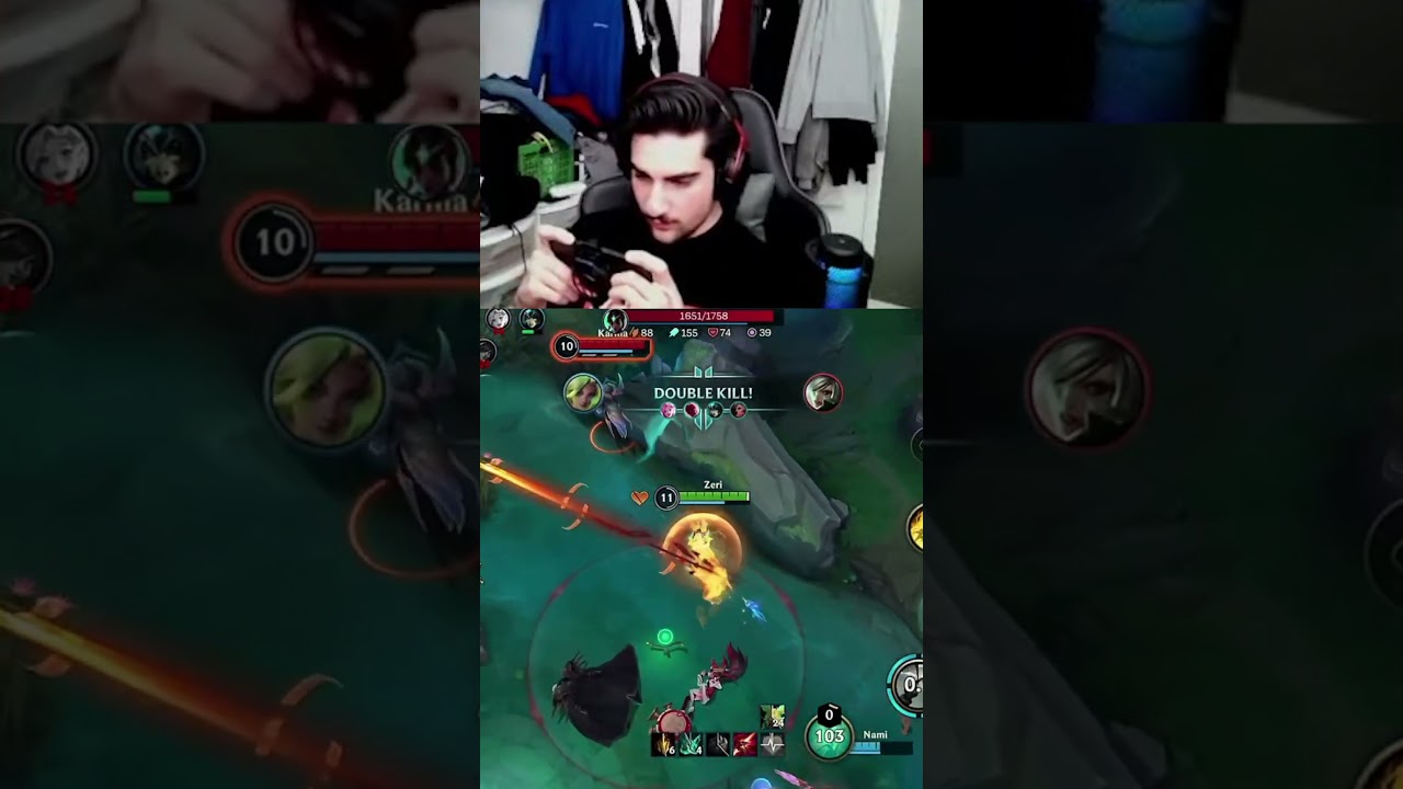ITS TOO FREE WITH ZERI IN WILD RIFT #shorts