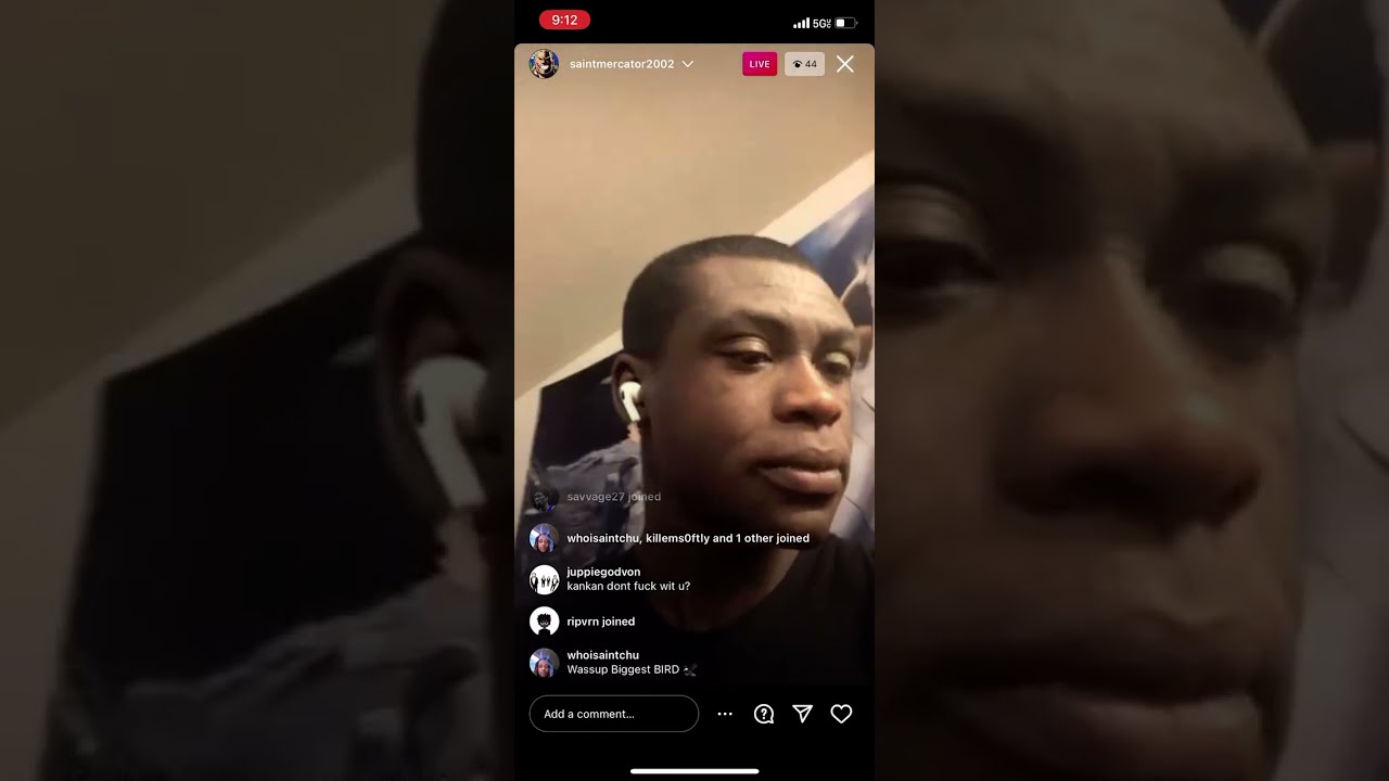 SAINT MERCATOR ON IG LIVE ARGUING WITH HATERS PT.2 1/24/2023
