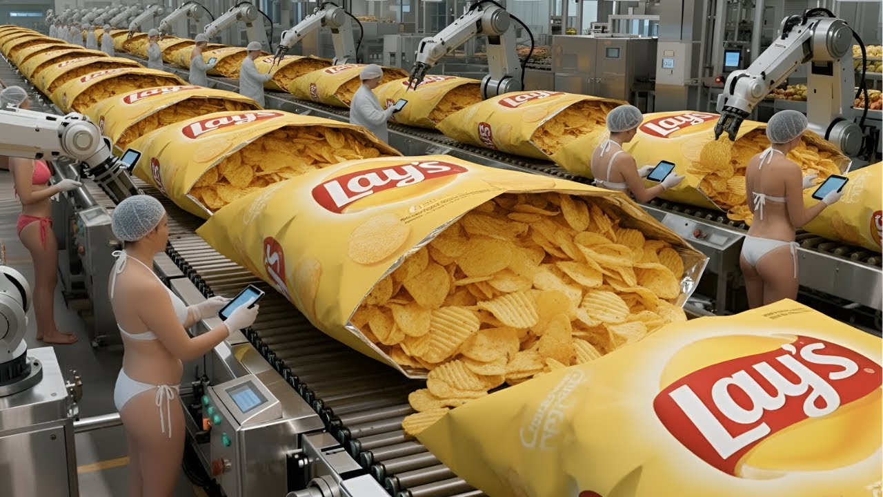 Inside a Modern Lay&rsquo;s Potato Chips Factory &ndash; From Farm to Crunchy Chips (Full Process)