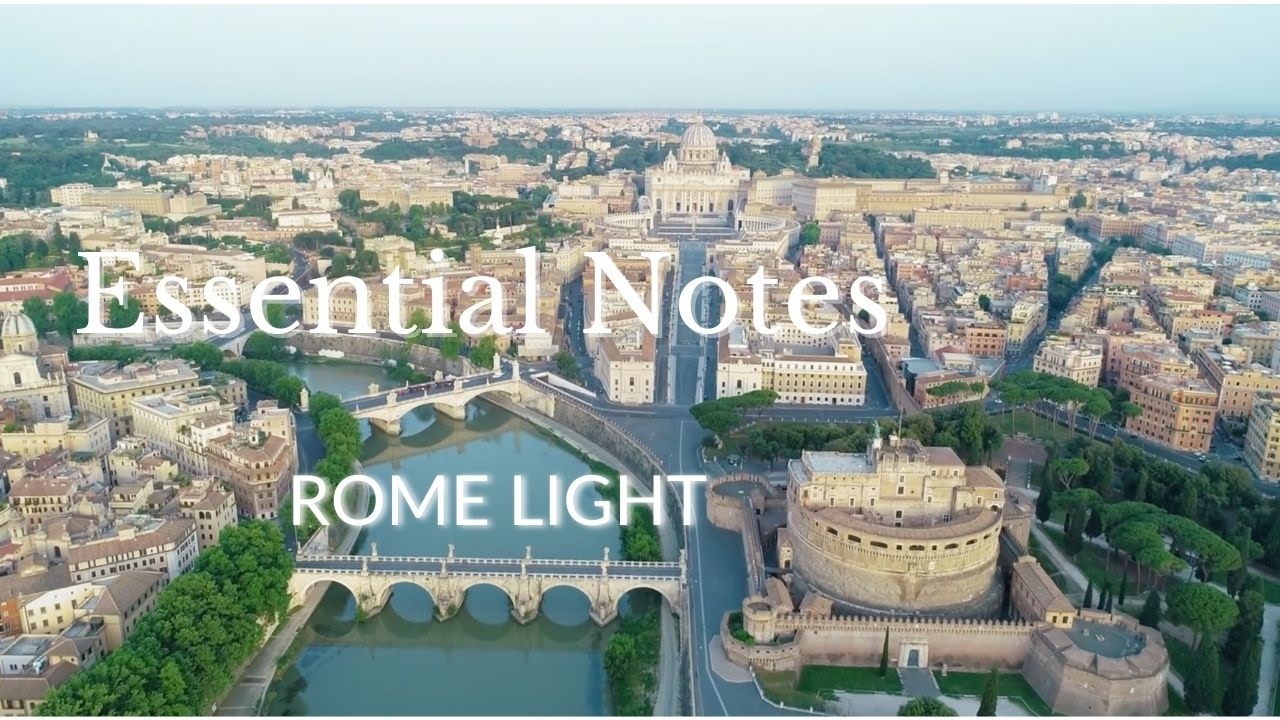 Rome in Soft Light - Relaxing Soundscape for Sleep, Study & Focus