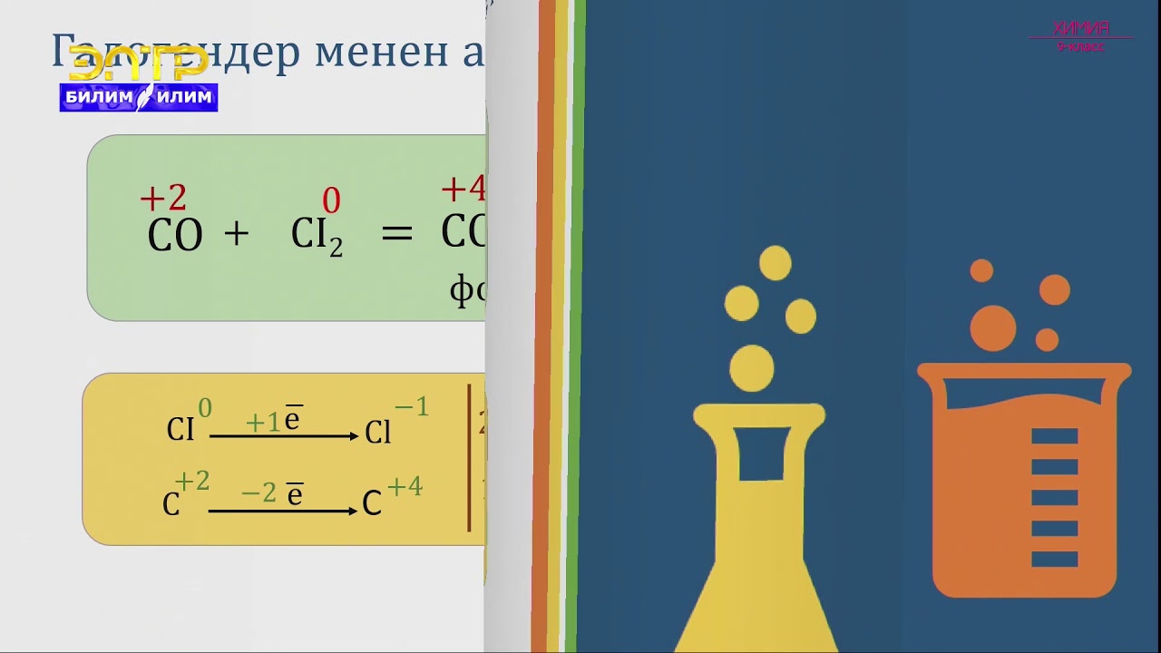 9-класс | Химия | Көмүртектин (II), (IV) оксиддери. Касиеттери