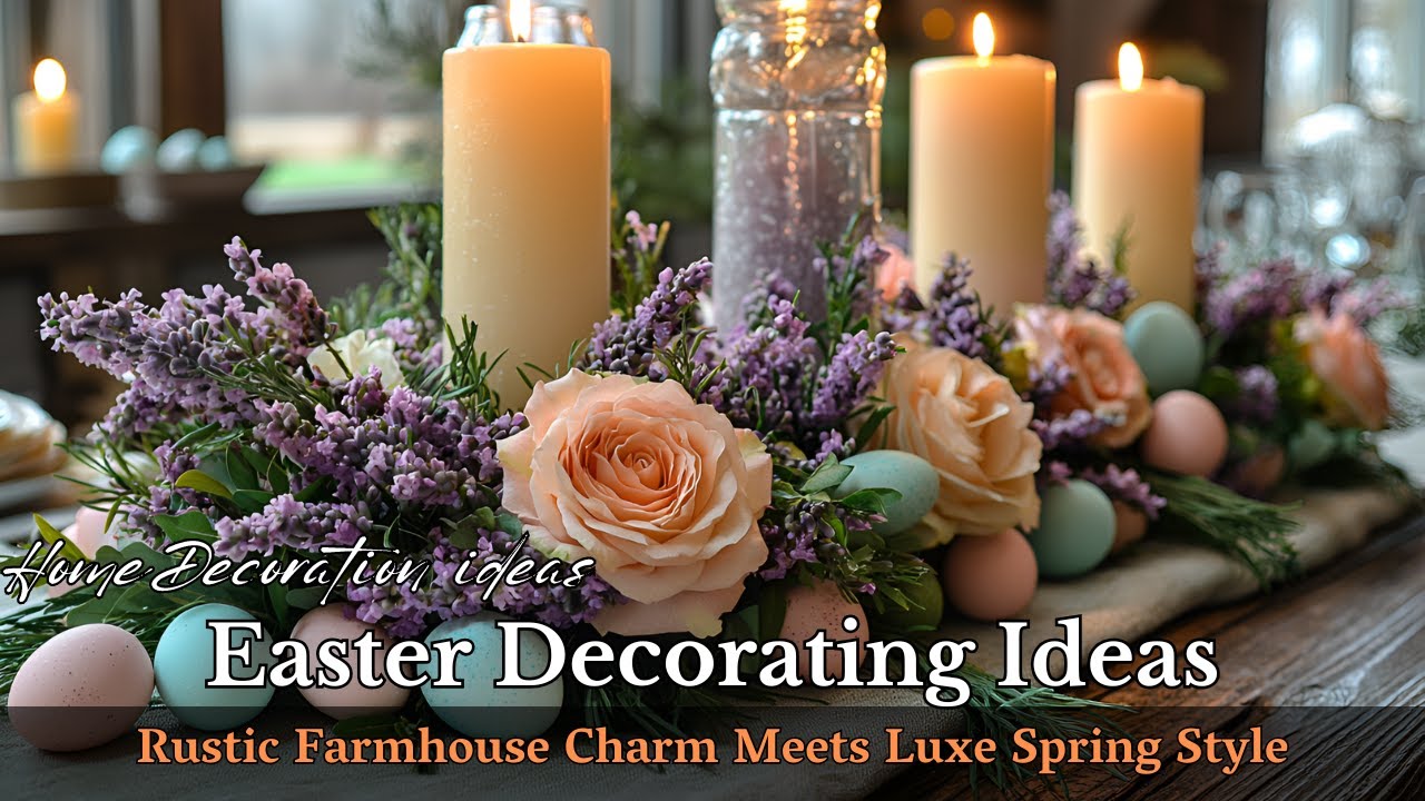 How to Nail Rustic Farmhouse Easter Decor: Luxe and Modern Spring Style