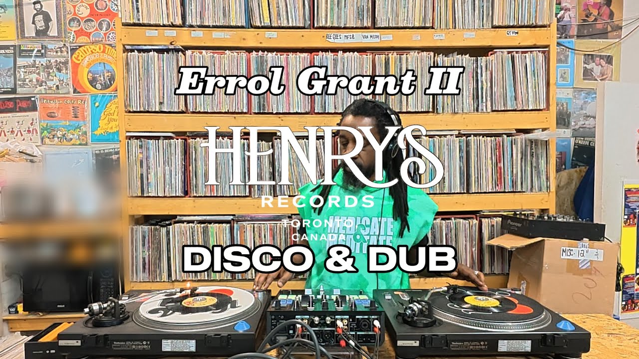 iBLENDSOUND • ERROL GRANT II - HENRY'S RECORD ROOM - DISCO & DUB B-SIDE VIBES