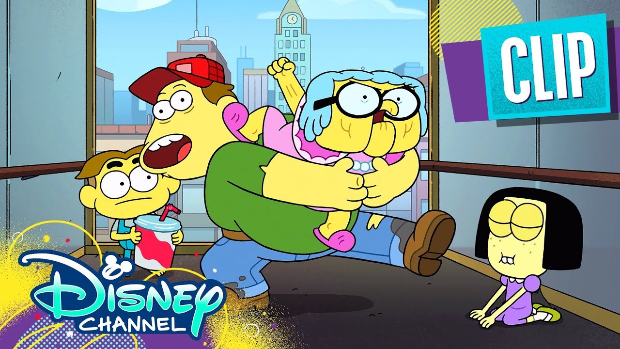 Trapped in an Elevator | Big City Greens | Disney Channel