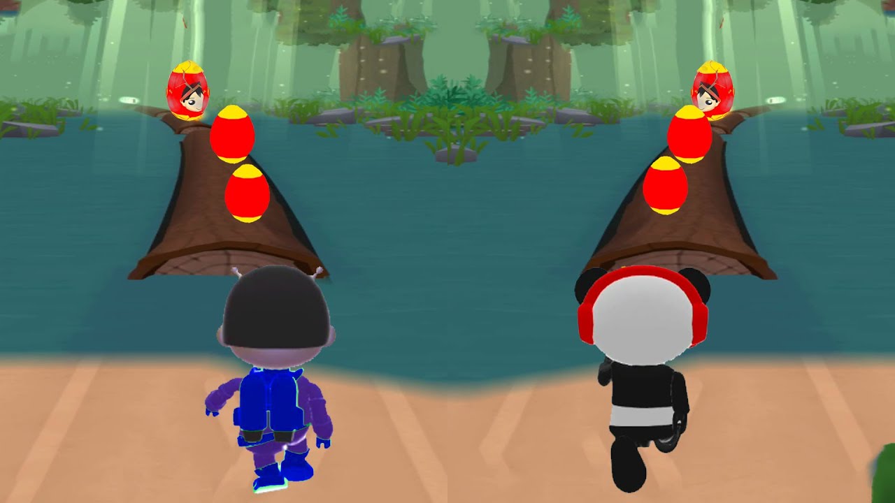 TAG WITH RYAN STRAWBERRY WORLD WITH RYGLORB RYAN VS COMBO PANDA CLASSIC EGG SURPRISE