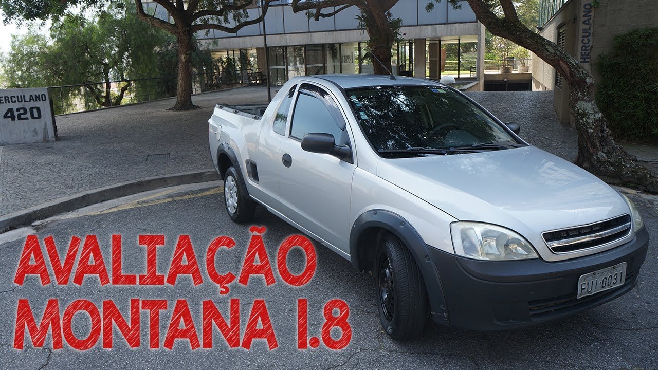 Avaliação Montana 1.8 2004 - A Pickup raiz da Chevrolet
