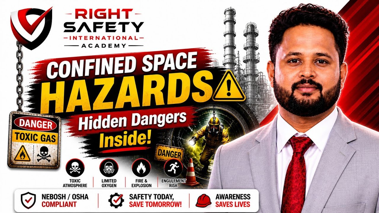 Major Hazards in Confined Space (NEBOSH / OSHA Safety Training)