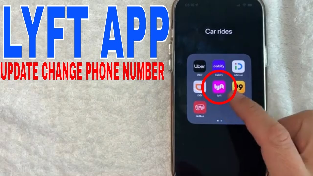 ✅  How To Update Change Phone Number In Lyft App 🔴