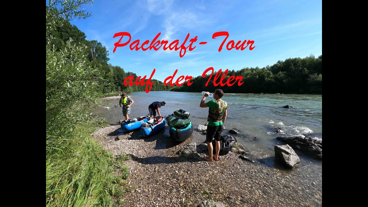 Packraft-Wochenende auf der Iller