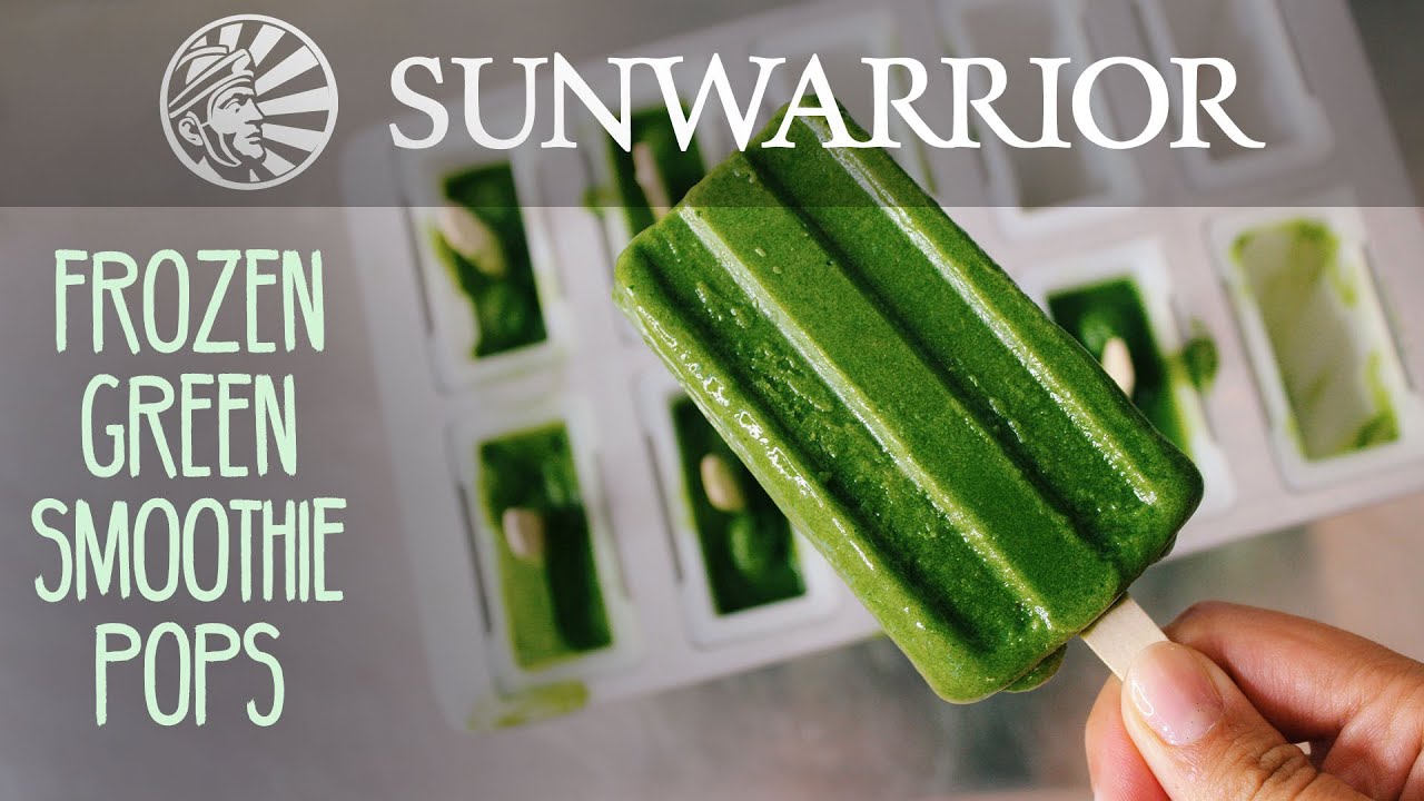 Frozen Green Smoothie Pops | Party in My Plants