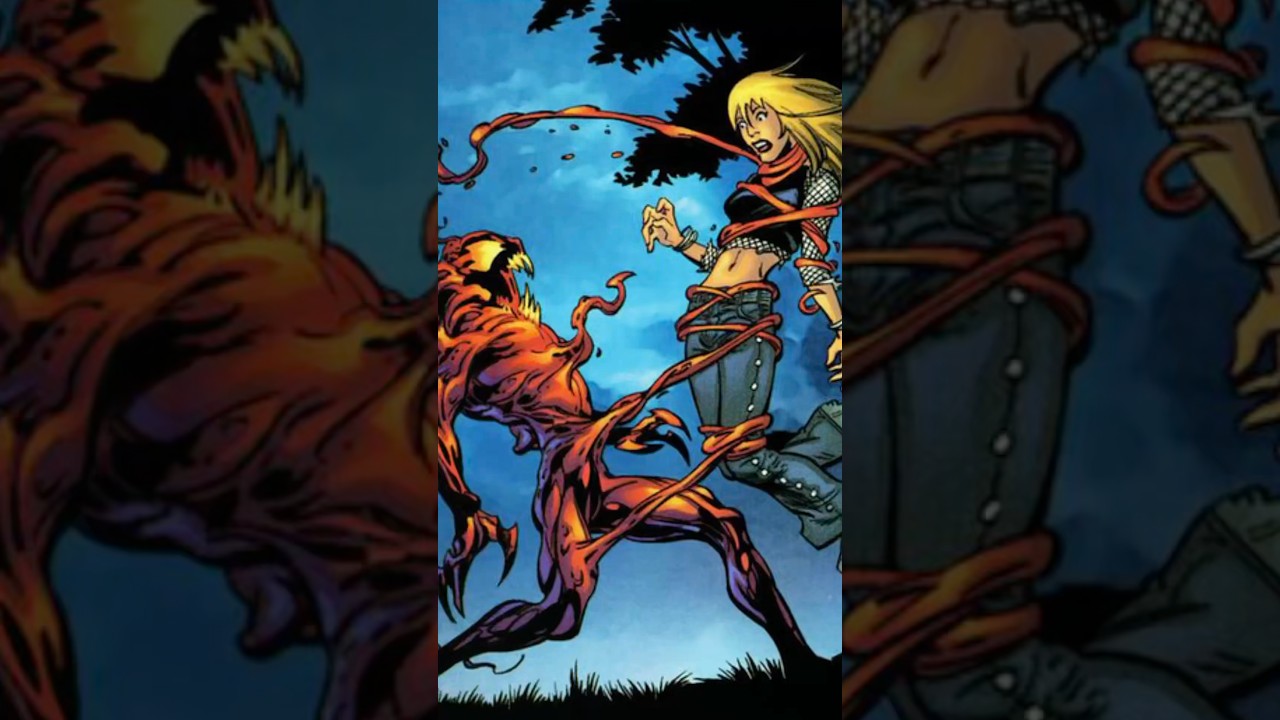 Gwen Gets Sucked Up by Carnage!