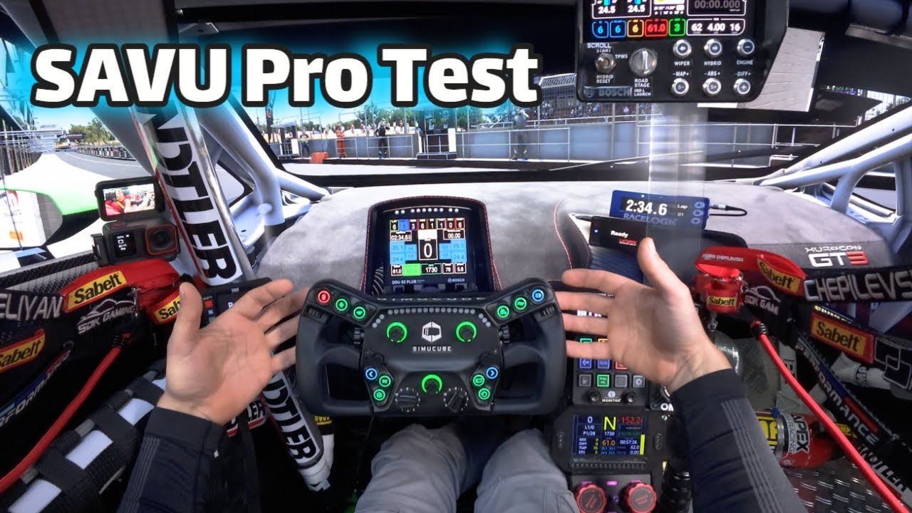 Simucube3 Savu Pro Wheel Features