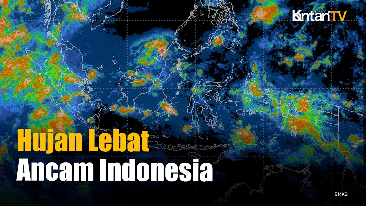 BMKG Warning! Hujan Lebat dan Cuaca Ekstrem Ancam Banyak Wilayah Indonesia