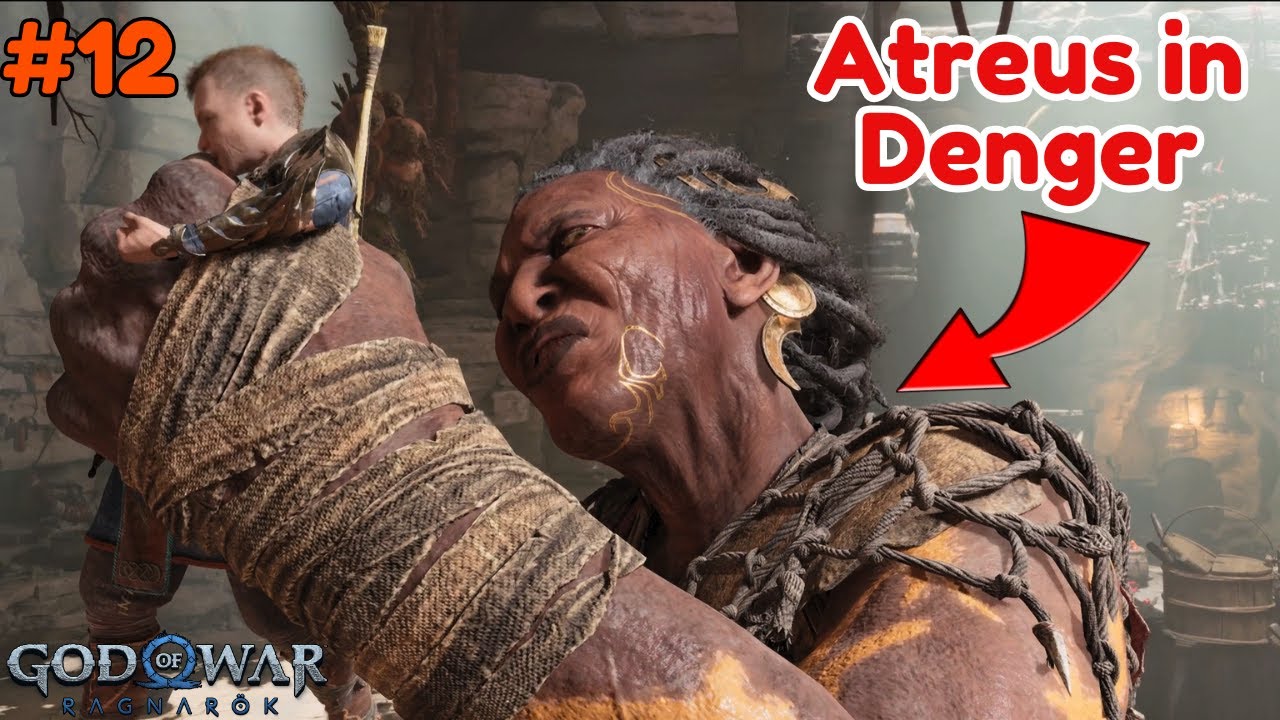 Atreus In Denger! God of War Ragnarok #12