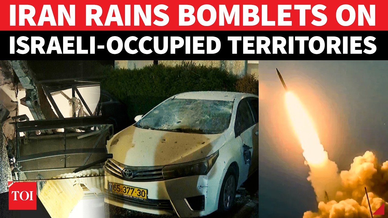 Iran DEMOLISHES Israeli Cities From Tel Aviv To South Sharon; Buildings Bombed, Streets Hit | WATCH