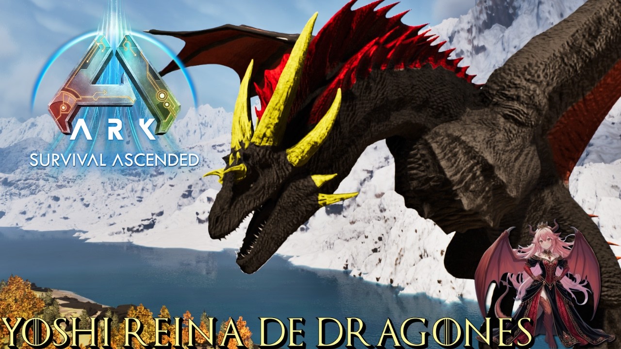 ESTOS INCREIBLES DRAGONES SON COMO LOS DE JUEGO DE TRONOS | ARK SURVIVAL ASCENDED