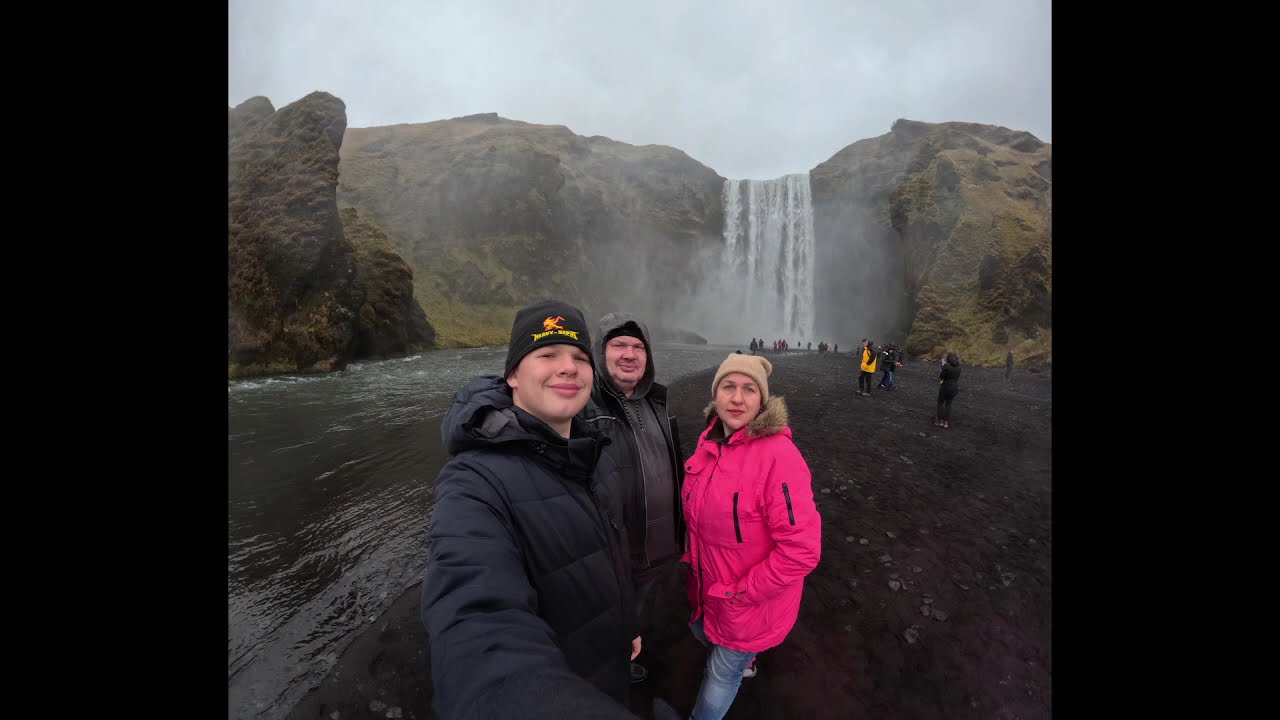 Исландия Secret Lagoon, Geysir, Gullfoss, Skogafoss, Kerid.