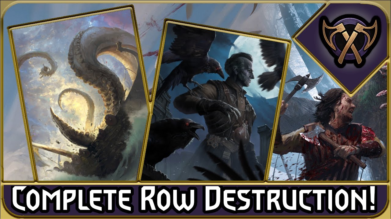 Комбинации Региса Дагура такие увлекательные! (Колода Gwent «Отцеубийственная ярость: Скеллиге»)