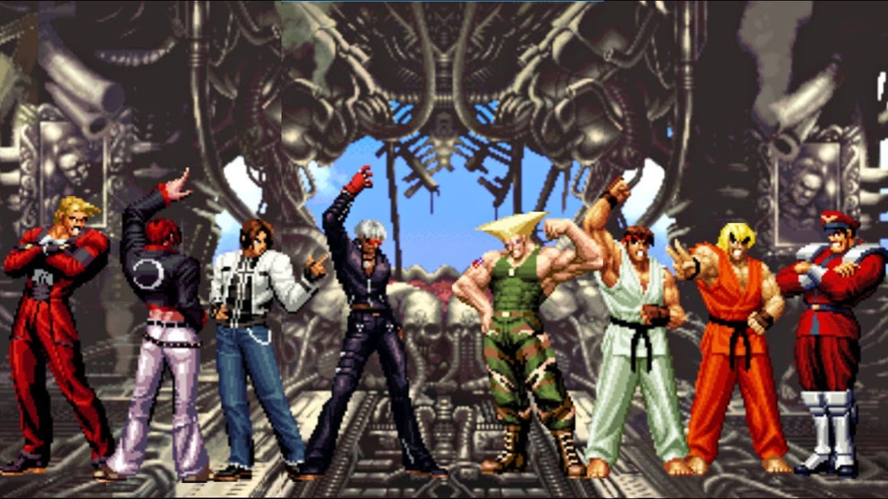 [Capcom VS SNK] King Of Fighters Team VS Street Fighter Team [Request Match]
