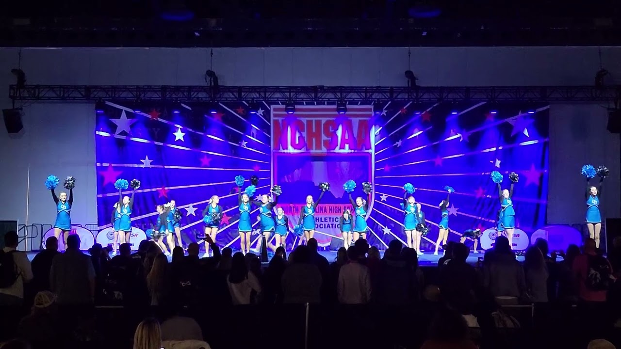 2022 Oak Grove High School NCHSAA cheer competition!!!