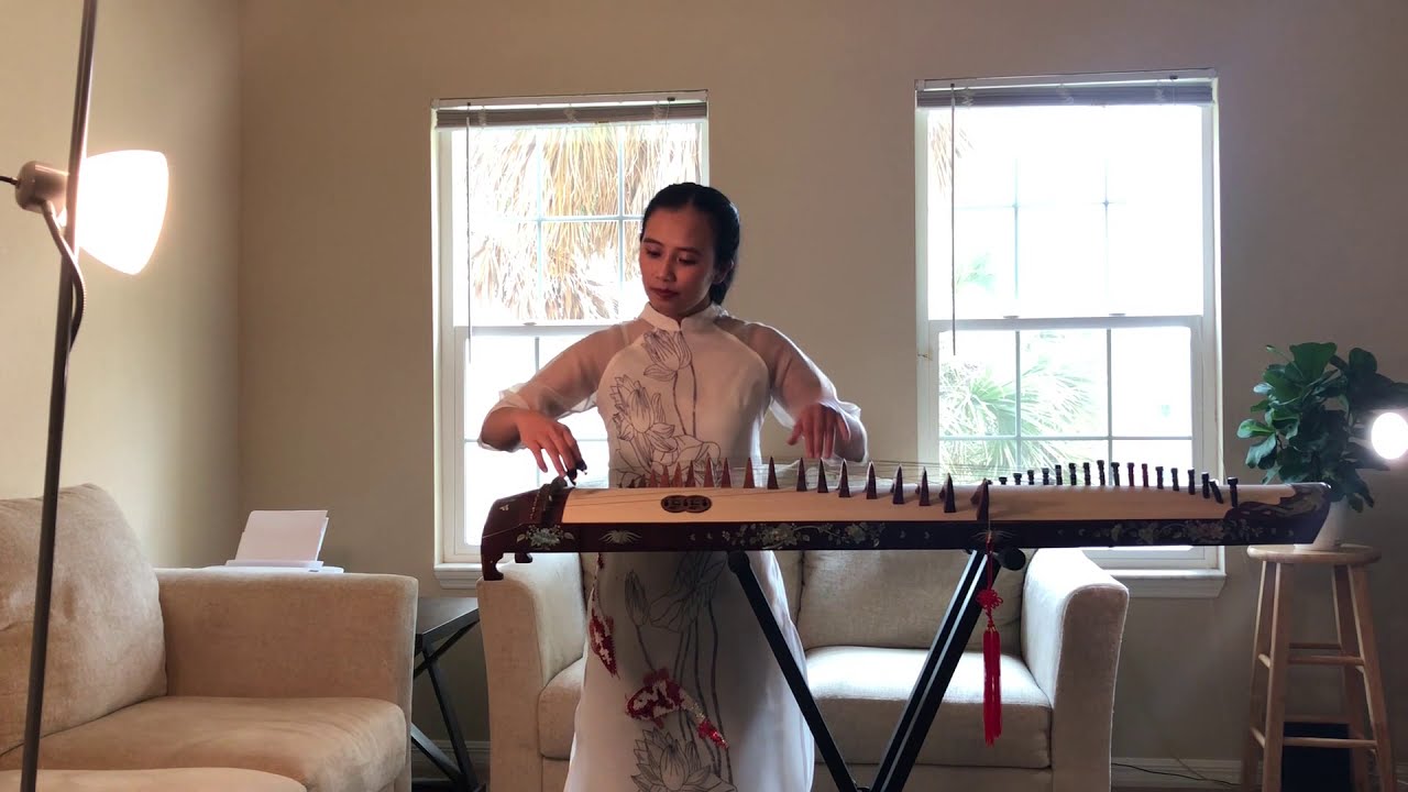 TRỐNG CƠM - T&Ugrave;NG QU&Acirc;N || Đ&agrave;n Tranh (Vietnamese Zither) Cover