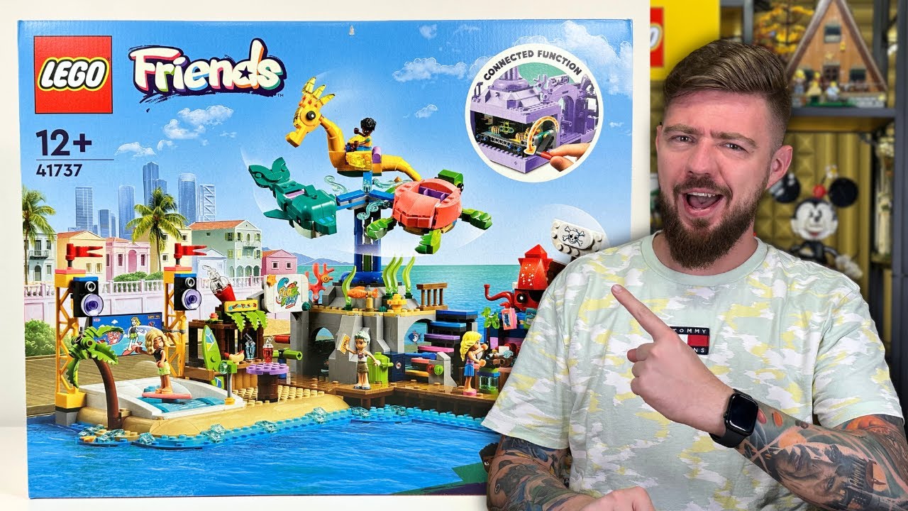 PLAŻOWY PARK ROZRYWKI 🏖️ LEGO FRIENDS 41737 RECENZJA