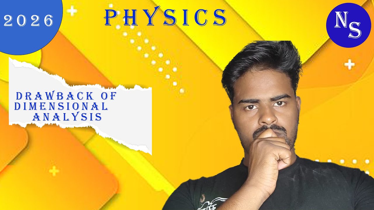 Drawback Of Dimensional Analysis | Unit & Dimension  | Physics | BSEB | Navneet School Online
