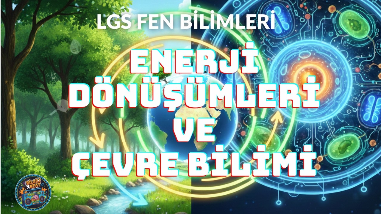 Enerji Akışta | LGS Fen Bilimleri Enerji Dönüşümleri ve Çevre Bilimi Konulu Türkçe Rap Şarkısı