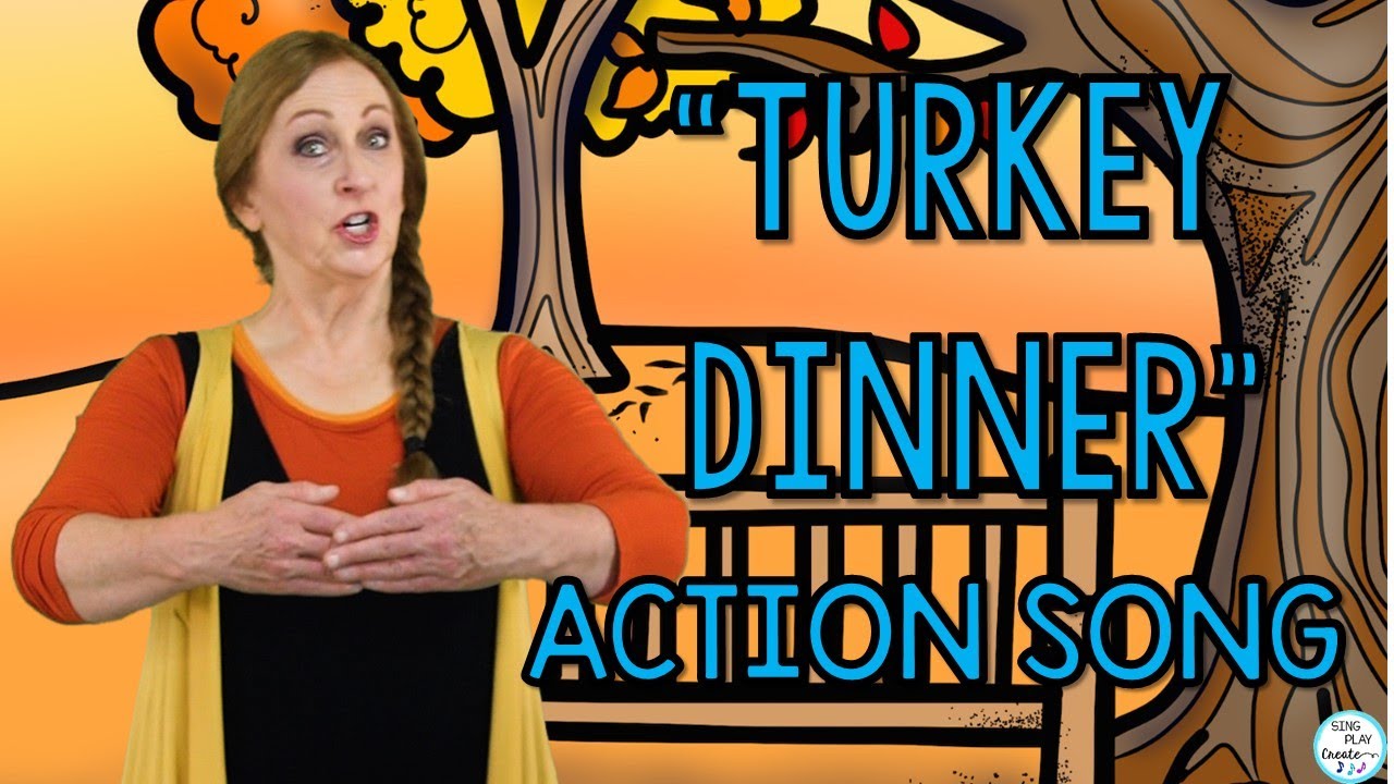 Thanksgiving Song for Children| Turkey Dinner Song|  Action Song| Nursery Rhyme |Sing Play Create